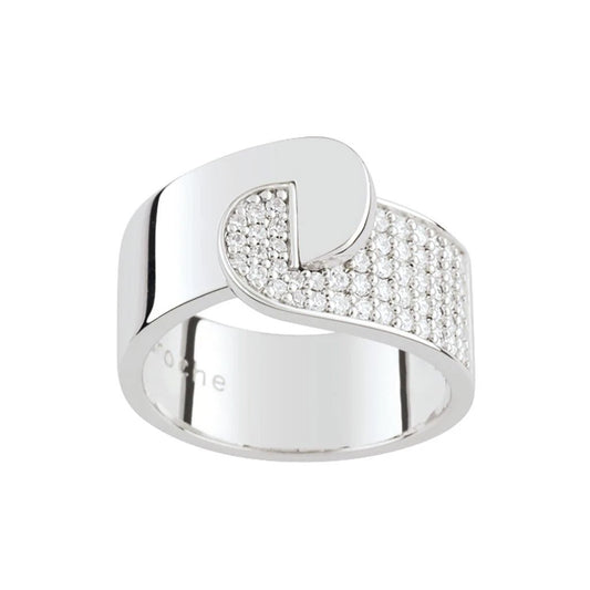 Bague Guy Laroche argent et zirconium - Guy Laroche - Bijouterie TAMARA