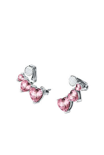 Boucles d'oreille Chiara Ferragni Infinity Love Plaqué Rhodium - Chiara FERRAGNI - Bijouterie TAMARA