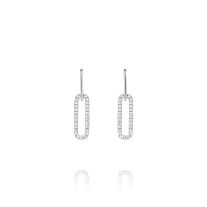 Boucles d’oreilles Charles Garnier STYLES Argent oxydes - Charles Garnier - Bijouterie TAMARA