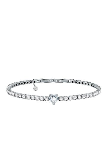 Bracelet Chiara Ferragni First Love Plaqué Rhodium et Cristaux - Chiara FERRAGNI - Bijouterie TAMARA