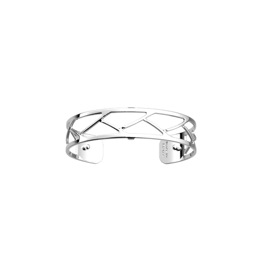 Bracelet GEORGETTES Tresse argenté 14mm - Les GEORGETTES - Bijouterie TAMARA