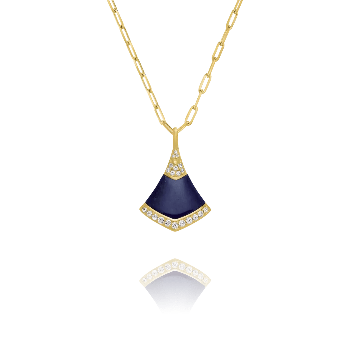 Collier Charles Garnier LÉGENDE Lapis - Lazuli Argent doré oxydes - Charles Garnier - Bijouterie TAMARA