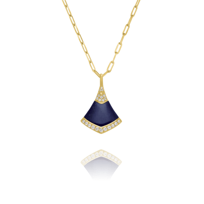 Collier Charles Garnier LÉGENDE Lapis - Lazuli Argent doré oxydes - Charles Garnier - Bijouterie TAMARA