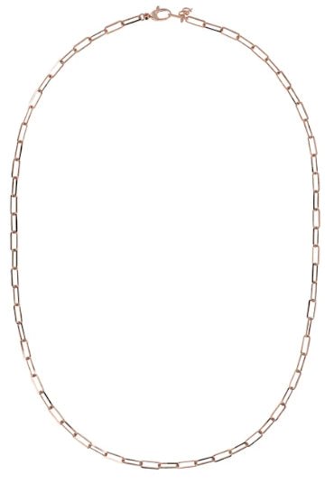 Collier sautoir Bronzallure chaîne rectangulaire - Bronzallure - Bijouterie TAMARA