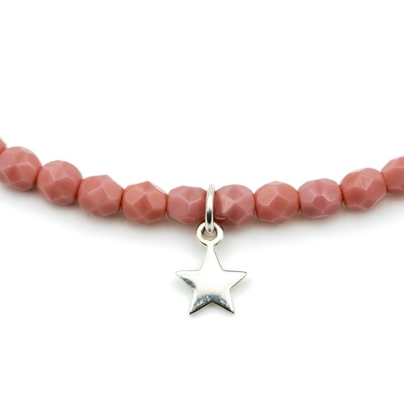 Collier STAR Rose - Bracelet 2 tours - Têtes Blondes - Bijouterie TAMARA