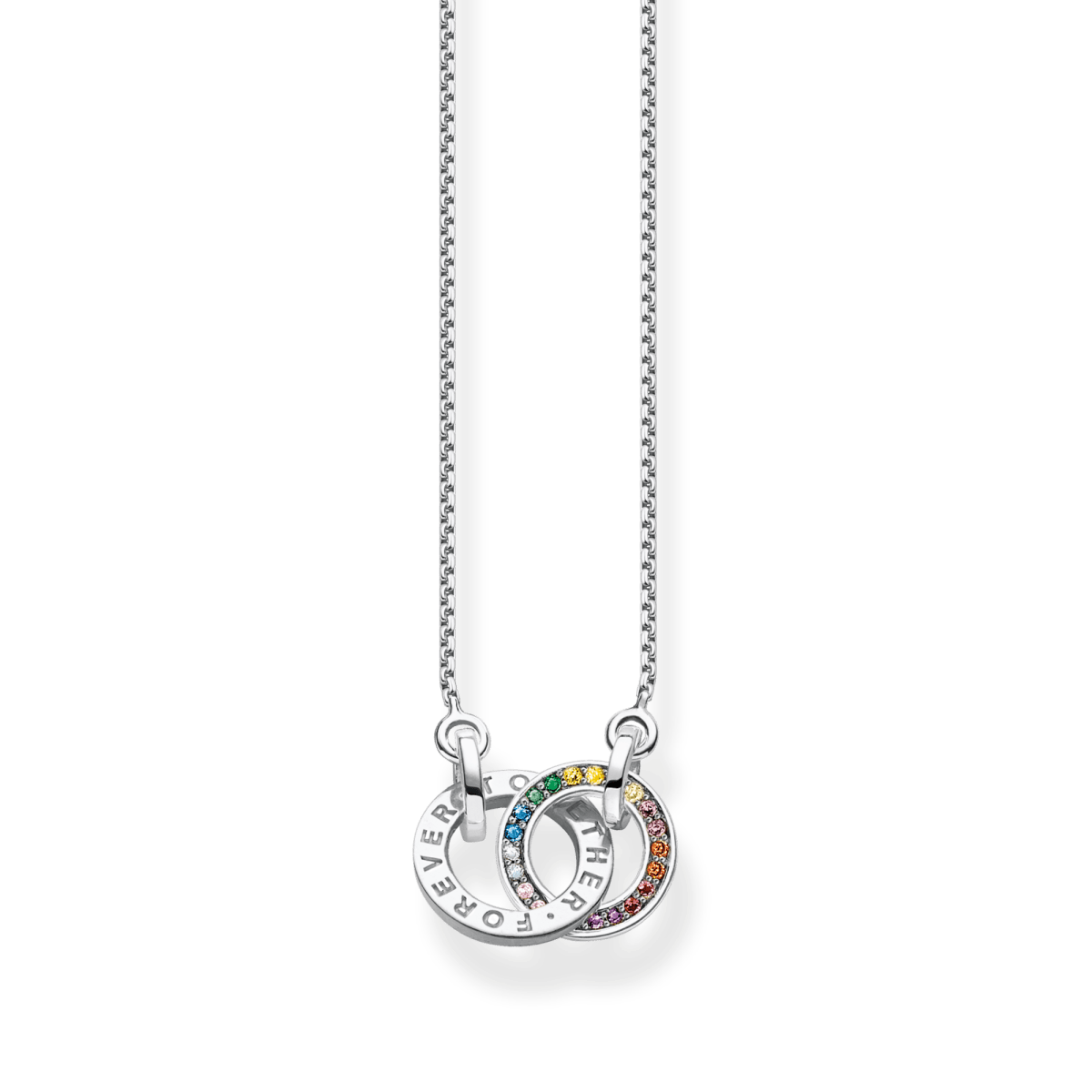 Collier Thomas SABO Argent Rainbow - Thomas SABO - Bijouterie TAMARA