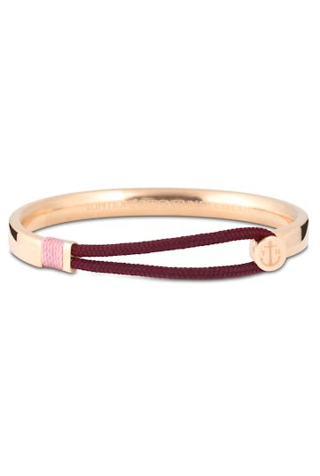 Jonc Tom Hope Hybrid femme Carmine Rose Gold - Tom Hope - Bijouterie TAMARA