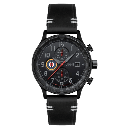 Montre AVI - 8 Hawker Hurricane Chrono Edition limitée Night Reaper - AVI - 8 - Bijouterie TAMARA