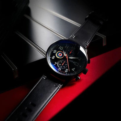 Montre AVI - 8 Hawker Hurricane Chrono Edition limitée Night Reaper - AVI - 8 - Bijouterie TAMARA