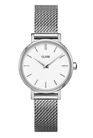 Montre CLUSE Boho Chic Petite Acier Blanc - Cluse - Bijouterie TAMARA