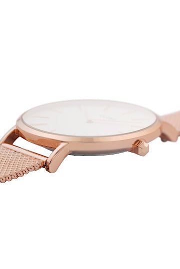 Montre CLUSE Boho Chic Rose Dorée Blanc - Cluse - Bijouterie TAMARA