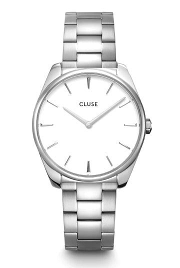 Montre CLUSE Féroce Acier blanc - Cluse - Bijouterie TAMARA