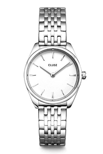 Montre CLUSE Féroce Mini Acier Blanc - Cluse - Bijouterie TAMARA