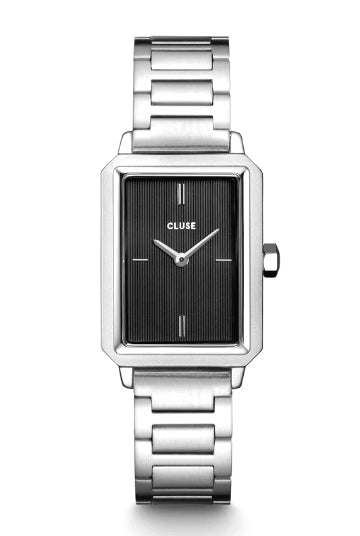 Montre CLUSE Fluette Acier Noire - Cluse - Bijouterie TAMARA