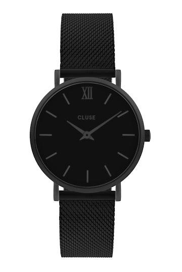 Montre CLUSE Minuit Mesh Noire - Cluse - Bijouterie TAMARA