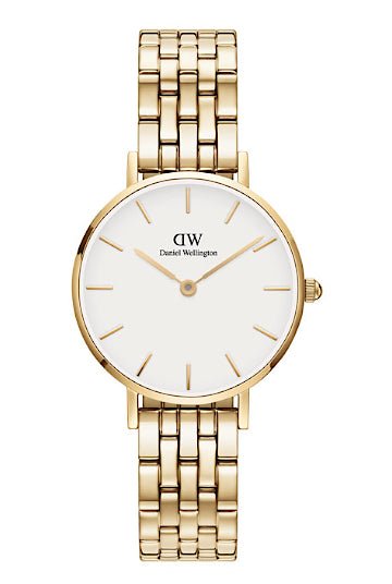 Montre Daniel WELLINGTON Petite 5 - Link Evergold - Daniel Wellington - Bijouterie TAMARA