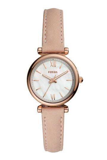 Montre FOSSIL Carlie Mini Rose poudré - Fossil - Bijouterie TAMARA