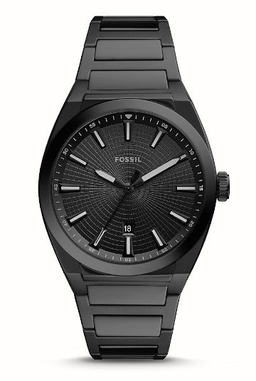 Montre FOSSIL Everett noir - Fossil - Bijouterie TAMARA