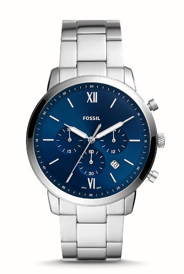 Montre FOSSIL Neutra chronographe bleu - Fossil - Bijouterie TAMARA