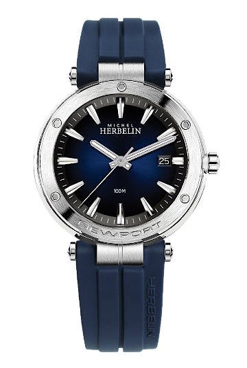 Montre HERBELIN Newport 12288/15CB - Michel Herbelin - Bijouterie TAMARA