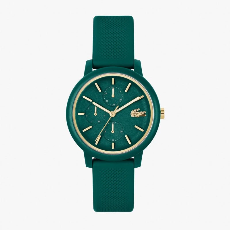 Montre LACOSTE 12.12 femme multifonction verte - Lacoste - Bijouterie TAMARA