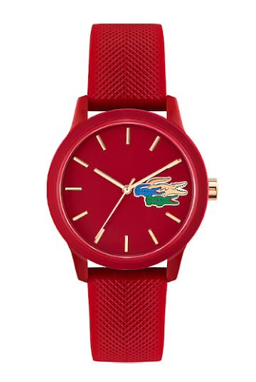 Montre LACOSTE 12.12 Holiday rouge - Lacoste - Bijouterie TAMARA