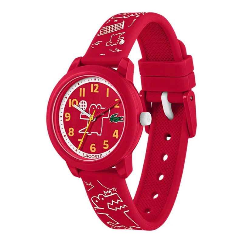 Montre LACOSTE 12.12 Kids rouge - Lacoste - Bijouterie TAMARA