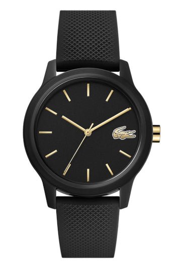 Montre LACOSTE L12.12 Noir - Lacoste - Bijouterie TAMARA