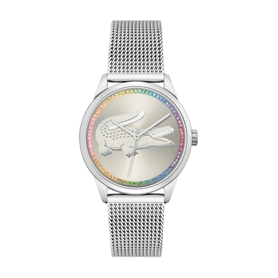 Montre LACOSTE Ladycroc femme acier rainbow - Lacoste - Bijouterie TAMARA