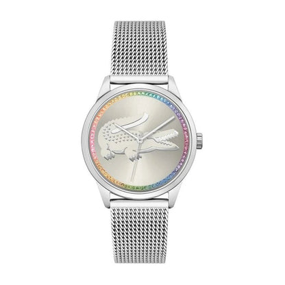 Montre LACOSTE Ladycroc femme acier rainbow - Lacoste - Bijouterie TAMARA