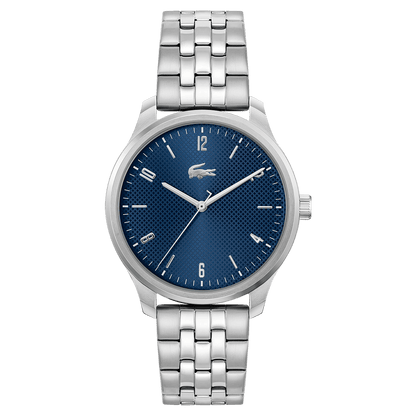 Montre LACOSTE Lisbon homme acier bleu - Lacoste - Bijouterie TAMARA