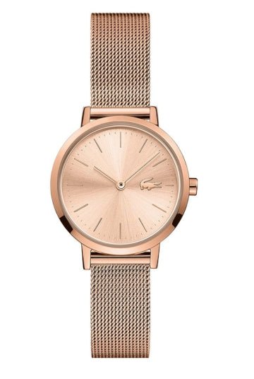 Montre LACOSTE Moon mini rose dorée - Lacoste - Bijouterie TAMARA