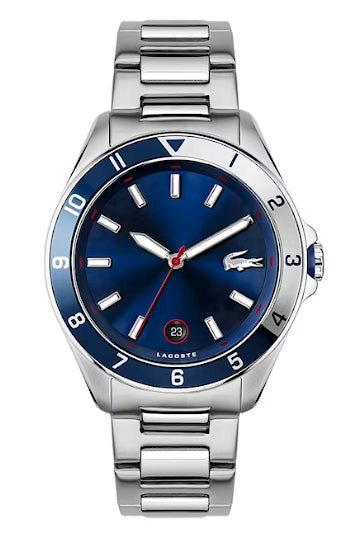 Montre LACOSTE TIEBREAKER bleu - Lacoste - Bijouterie TAMARA