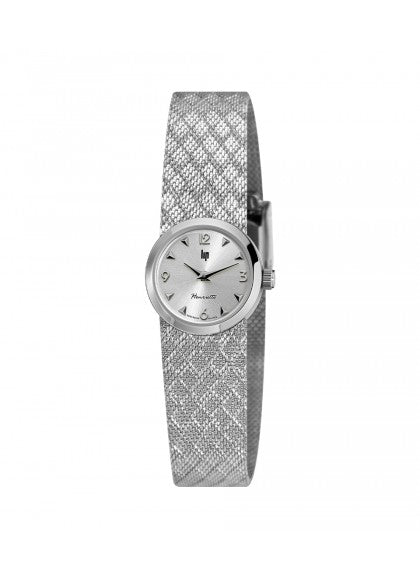 Montre LIP Henriette maille milanaise argentée - LIP - Bijouterie TAMARA