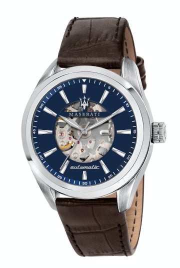 Montre MASERATI Traguardo automatique squelette R8821112005 - Maserati - Bijouterie TAMARA