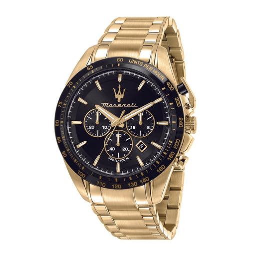 Montre MASERATI Traguardo Chronographe doré R8873612041 - Maserati - Bijouterie TAMARA