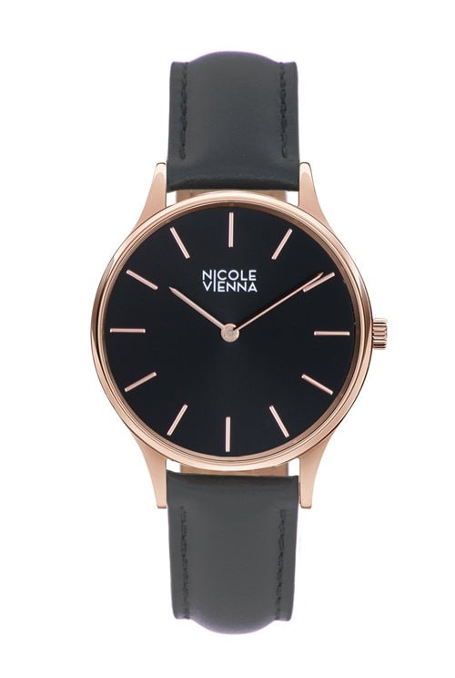 Montre Nicole VIENNA Endless Grey Rose Gold NV00100040 - Nicole Vienna - Bijouterie TAMARA