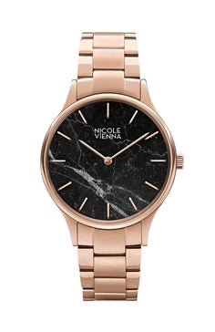 Montre Nicole VIENNA Link Soir Rose Gold NV00100020 - Nicole Vienna - Bijouterie TAMARA