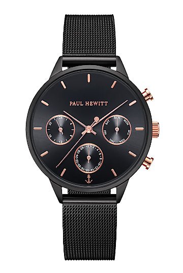 Montre Paul HEWITT Everpulse Noire - Paul Hewitt - Bijouterie TAMARA