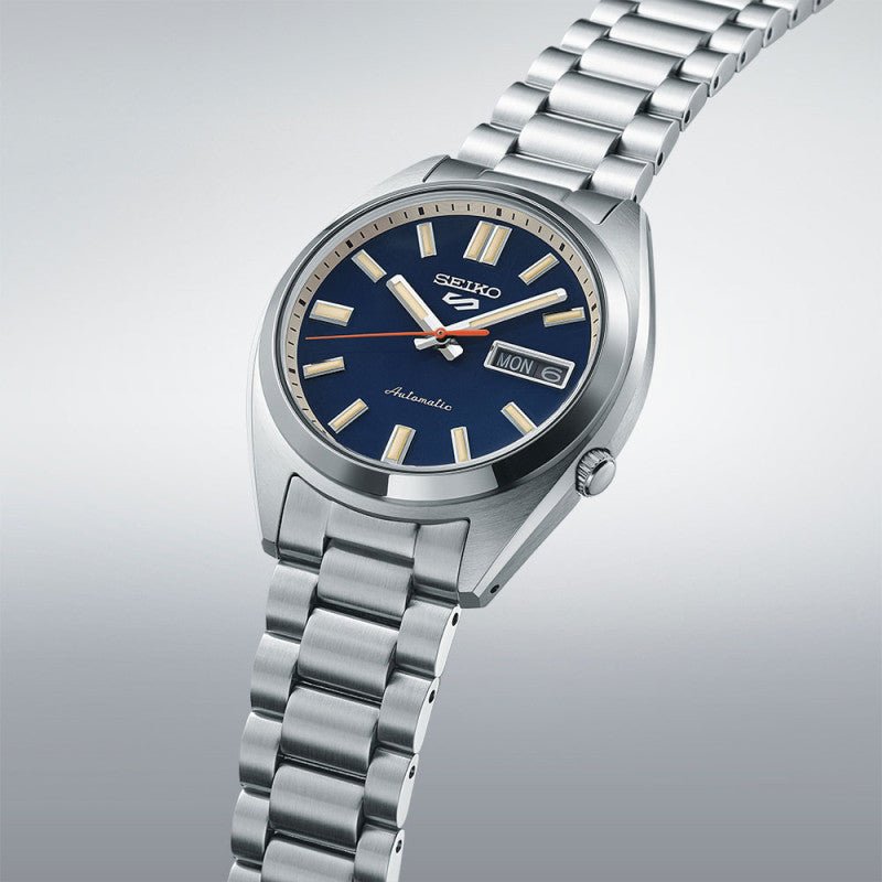 Montre SEIKO 5 Auto Acier bleue SRPK87K1 - Seiko - Bijouterie TAMARA