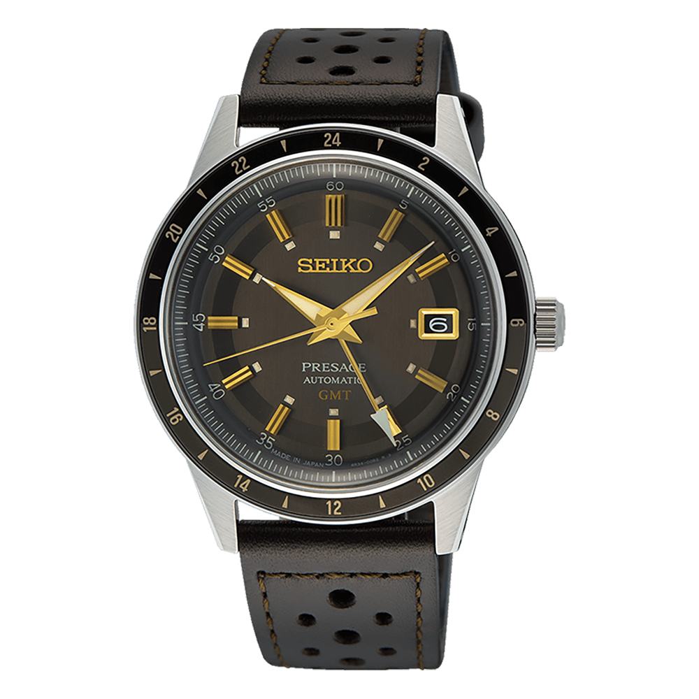 Montre SEIKO Presage Automatique GMT Vintage - Seiko - Bijouterie TAMARA