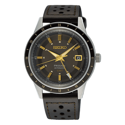 Montre SEIKO Presage Automatique GMT Vintage - Seiko - Bijouterie TAMARA