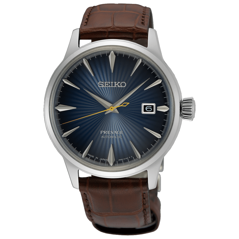 Montre SEIKO Presage bleue SRPK15J1 - Seiko - Bijouterie TAMARA