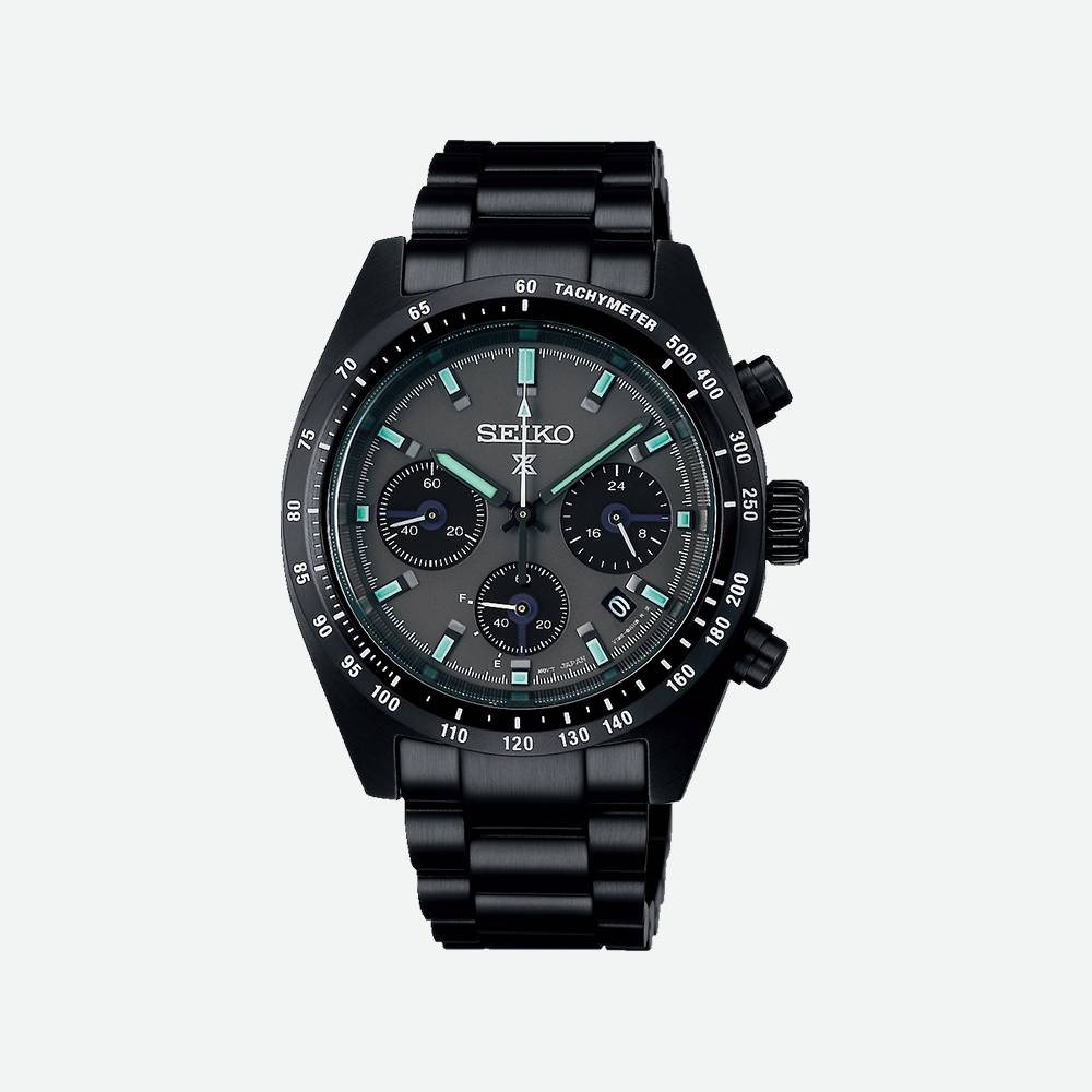 Montre SEIKO Prospex Chrono Solaire Noire - Seiko - Bijouterie TAMARA