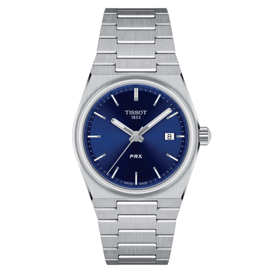 Montre TISSOT PRX Acier Bleu 35mm - Tissot - Bijouterie TAMARA