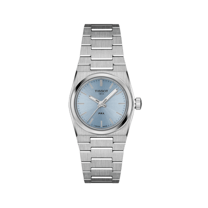 Montre TISSOT PRX Acier Bleu ciel 25mm - Tissot - Bijouterie TAMARA