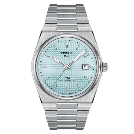 Montre TISSOT PRX Auto Acier Bleu ciel 40mm - Tissot - Bijouterie TAMARA